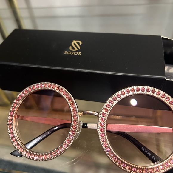 Sojos glam sunglasses - pink - Picture 3 of 3